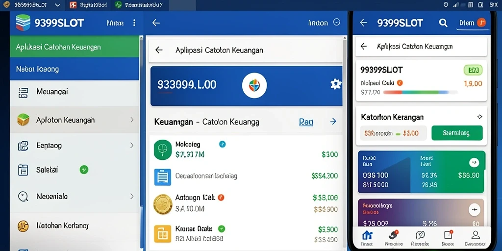 Tampilan antarmuka aplikasi Catatan Keuangan 9399SLOT yang jelas dan fungsional.