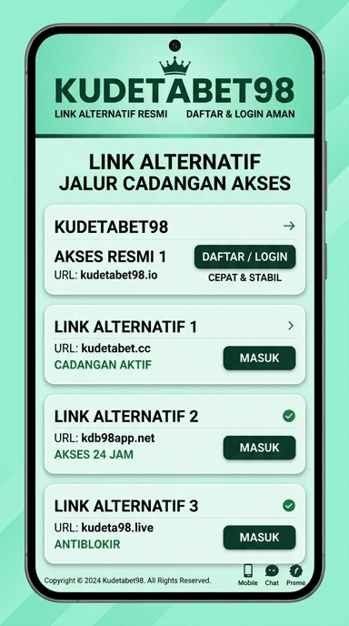 Halaman Link Alternatif KudetaBet98 untuk Pengguna