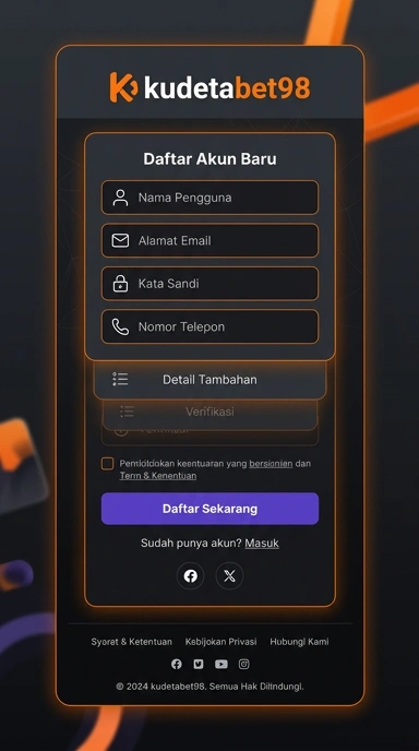 Buat Akun Baru kudetabet98 Dengan Mudah